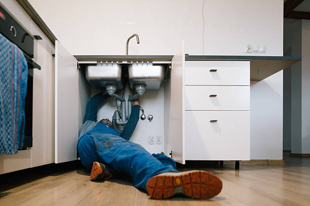 Professional Drain Cleaning technician working in Oak Hill, OH